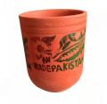 Clay Glass Set - 6 Glass| Clay Crockery Pots | Earthen Crockery Pots | Terracotta Crockery Pots. 