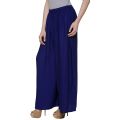 100% Pure Soft Viscose Palazzo Trousers for Women – Relaxed Night Wear, Free Size. 