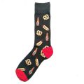 【Atoztide Store】Happy Socks Personality Men& Cotton Socks Harajuku Ukraine Animal Print Fruit Pizza Banana Lemon Cherry. 