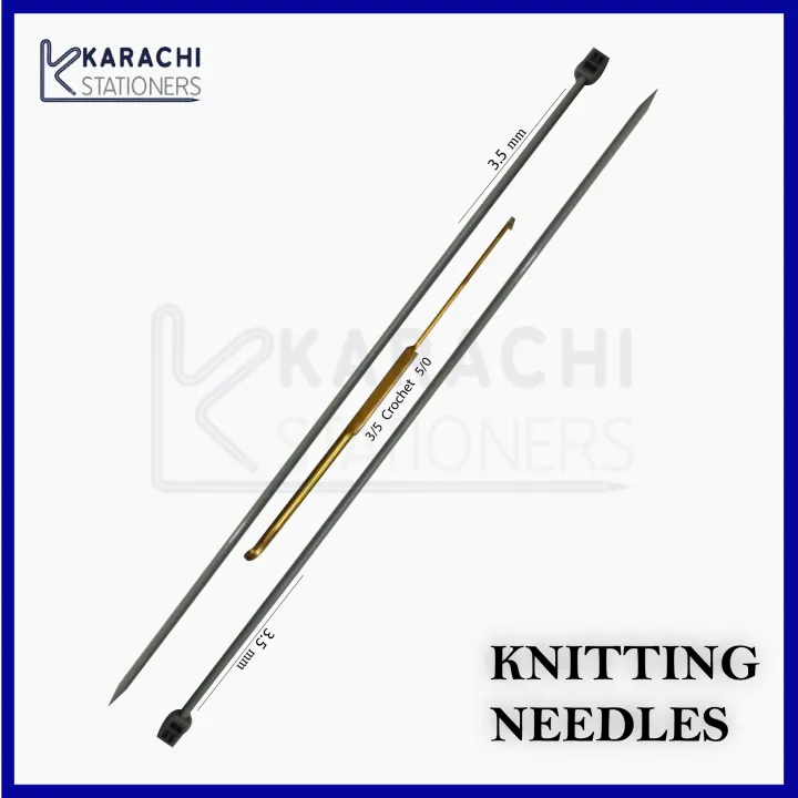 10pcs%20Kit%20of%20Knitting%20&%20Crochet%20including%206pcs%20Wool/Yarn,%203pcs%20Tools%20and%20a%20pattern%20book%20-%20Image%204