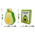 600ml Newest Super Cute Avocado Straw Plastic Water Bottle for School Kids Children Outdoor Portable Strap Summer Sports Water Bottle. 