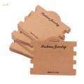 100 Pieces Necklace Display Cards for Selling Jewelry Bracelet Display Cards. 