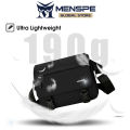 MENSPE Men Fashion Shoulder Bags Sling Chest Bag Cross Body Bags Messenger Bag Waterproof Cross Body Bag Large Capacity Sling Bags Simple Casual Sport Street Bag Student Teenager Bag. 