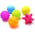 Sensory Multi Texture Ball Set Develop baby's Tactile Senses Toy Baby Touch Hand Ball Toys Baby Training Ball Massage Soft Ball. 