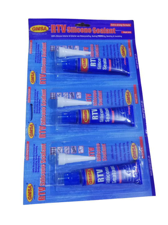 Pack of 3 GMSA RTV Silicone sealant-20ML