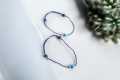 pair of  thread  anklet for women latest fashion anklet for girls jewelry 2021. 