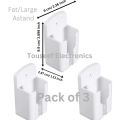 Wall Mounted Remote Stand for Fat - slim Remote / Universal Air Conditioner Remote Control Holder / remote controls /  wall mount remote holder / AC remote stand LCD LED TV remote stand / samsung led remote astand / sony  china  Air mouse remote astand. 