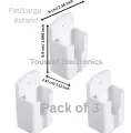 Wall Mounted Remote Stand for Fat - slim Remote / Universal Air Conditioner Remote Control Holder / remote controls /  wall mount remote holder / AC remote stand LCD LED TV remote stand / samsung led remote astand / sony  china  Air mouse remote astand. 