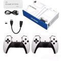 M15 Game Stick 4K Video Game Console Retro Classic Games 2.4G Double Wireless Controller for PS1/GBA/SNES. 