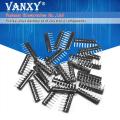 10pcs DIP exclusion Network Resistor array 9pin 100 220 330 470 510 680 1K 1.2K 1.5K 2K 2.2K 3.3K 4.7K 5.1K 5.6K 10K 100K ohm. 