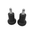 Replacement Chair Glides Sturdy Durable Heavy-Duty Swivel Feet Adjustable Universal Fit Office Chair Parts for Home Office Commercial Use Desk Chairs Floor Safety DIY Repair. 