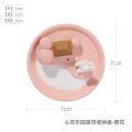 Jewelry tray dresser storage tray ornament ring tray small ornament creative home decoration incense insert plate incense stand. 