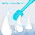 Dog Toothbrush Pet Supplies Cat Silicone Toothbrush Mouth Cleaning Care HAPPYTIME. 