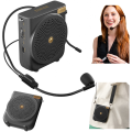 EDIFIER MF3 - Portable Voice Amplifiers - upto 20 Hours continuous use Portable Voice Amplifier for Teachers with Microphone Headset, Rechargeable Speaker for Training, Tour Guide, Classroom. 