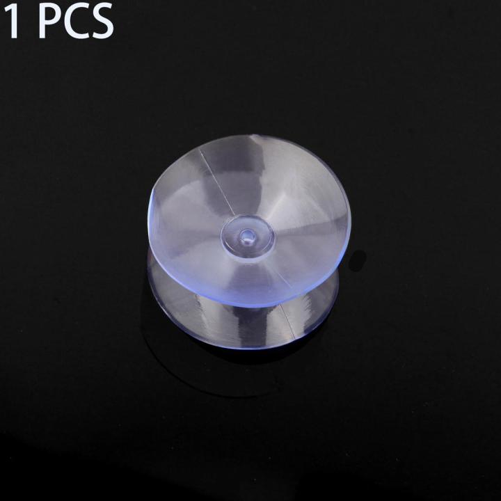 1/10Pcs 20/30/35Mm Transparent Thicken PVC Double Sided Round Vacuum Table Suction Cups/Household Lightweight Non-slip Glass Sucker Pads Without Trace