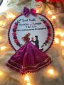 Personalized Handmade Hoop Embroidery Gifts | Customizable Home Decor for Special Occasions (10-Inch) | Birthday Gift For Wife | Valentines Day Gift For Girl Friend | Wedding Gift | Marriage Gift | Affordable Romantic Gifts| Romantic Gift For GF. 
