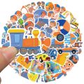 10/50Pcs Cartoon BLiPPi Stickers Children Anime Decals For Laptop Luggage Fridge Scrapbook Phone Guitar Stickers Kids Toy. 