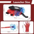 Spiderman Web Shooter Toy - Kids Wrist Launcher Gloves Set | Hero Role Play & Cosplay Gift. 
