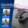 Magnetic Phone Holder for Car, Heat Resistant Super Sticker 360° Rotation Foldable Phone Cradle Strong Magnet Car Mount for Dashboard Screens All Smartphones Magnetic Car Phone Mount. 