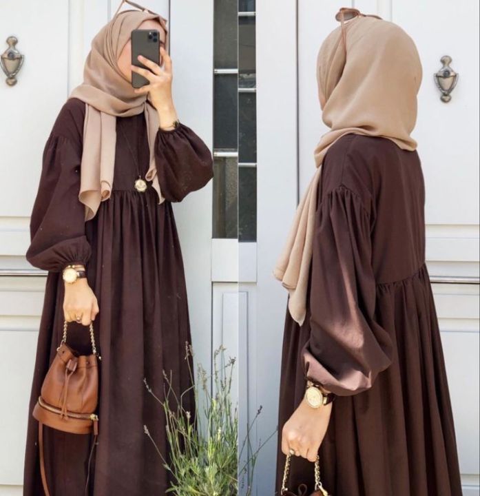 abaya for girl chocolate abaya fabric georgett  irani degsain quality good