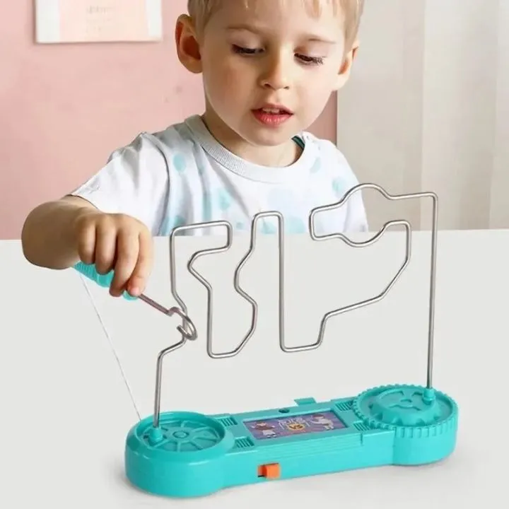 Fun Kids Concentration Training Electric Collision Maze Toy