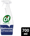 Cif Bathroom Cleaner Spray | Powerful bathroom surface cleaning spray for shiny surfaces. | 700ml. 