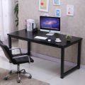 Professional Customized 60 Inches ( 5 Feet ) Large Computer Table - Office Work Table - Branded Writing Study Desk - Gaming Table - Sketching - Black Base Metal Frame - Laptop - Headphones Holder - Proper Wires Management - High Quality. 