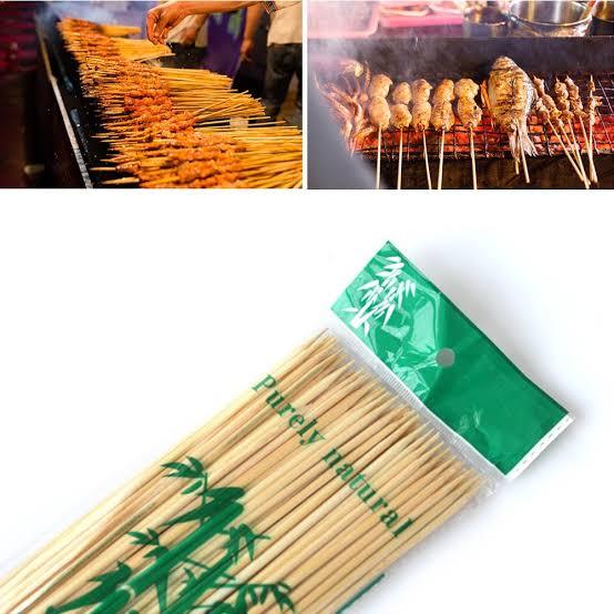 8Inch%20B.B.Q%20Sticks%20/%20Wooden%20Bamboo%20Shashlik%20Sticks%20-%20Image%202