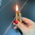Haoyunda Nunchucks Dragon Stick Nunchaku Pure Copper Stainless Steel Material Creative New Kerosene Lighter Wholesale. 