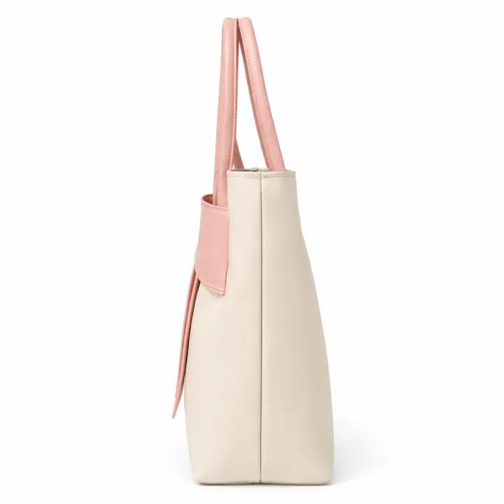 TYMO%20Velora%20Ribbon%20Tote%20bag%20for%20Women%20%E2%80%93%20Premium%20PU%20Leather%20Structured%20Handbag%20-%20Image%204
