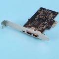 1394 Firewire Card,PCIe 3 Ports 1394A PCI Express to External IEEE. 