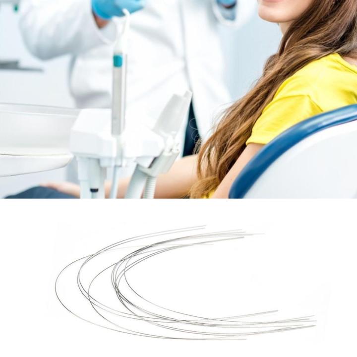 10Pcs Super Elastic NiTi Arch Round Wire Archwire for Orthodontic Dental Supplies