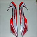 2025 Model Tanki Tappa Stickers For Bike (Black) Fancy Stickers For Bike Black Stickers For Motorcycle. 
