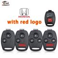 Car Key Case Shell Remote Fob Cover For HONDA Accord CRV Pilot Civic 2003 2007 2008 2009 2010 2011 2012 2013. 