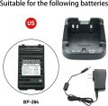 BC-191 Quick Charger for ICOM BP-264 IC-F3011 F4011 F3101D IC-V80 IC-T70 IC-F27SR F3002 F4002 F3001 F4001 F4003 Two Way Radio Battery Charger. 