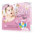 "Baby Girl Record Book" - Record Book for Baby Girl  Size: 28cm x 23cm  Premium Quality. 