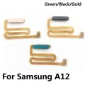 Fingerprint Sensor Home Return Key Menu Button With Side Power On Off Side Key Button Flex For Samsung Galaxy A12. 
