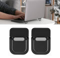 ENRG Mini Laptop Stand Riser For Computer Keyboard Mini Invisible Laptop Kickstand For Desk Computer Keyboard MacBook Notebook Stand Riser Hinge Bracket Lefter Aluminum. 