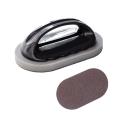 Magic Emery Sponge Brush Wipe Eraser Cleaner Kitchen Tools Decontamination Bath Rust Strong With Handle Cleaning Black Brow G9V1. 