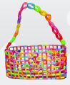 beeded hand bag. 