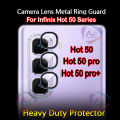 Infinix Hot 50 / Hot 50 Pro / Hot 50 Pro Plus Camera Ring Glass Tempered Camera Protector Lens Glass 100% Orignal Premium Quality For Infinix Hot 50 / Hot 50 Pro / Hot 50 Pro Plus Camera Glass metal ring Glass Protector. 