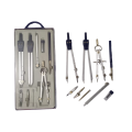 9 Pcs Technical Drawing Compass Set with All Accessories. 