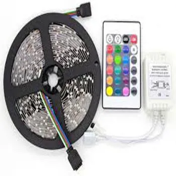 Multicolor%20Flashing%20Led%20Light%20Strip%20With%2012V%20Adapter%20-%20With%20Remote%20(5%20Meter)%20-%20Image%203