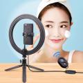 10.2 Inch Ring Light with Stand - Rovtop LED Camera Selfie Light Ring for iPhone Tripod Phone Holder for Video Photography. 