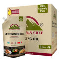 Himalayan Chef Sunflower Oil - 1x5 Ltr | Unrefined Extra Virgin. 