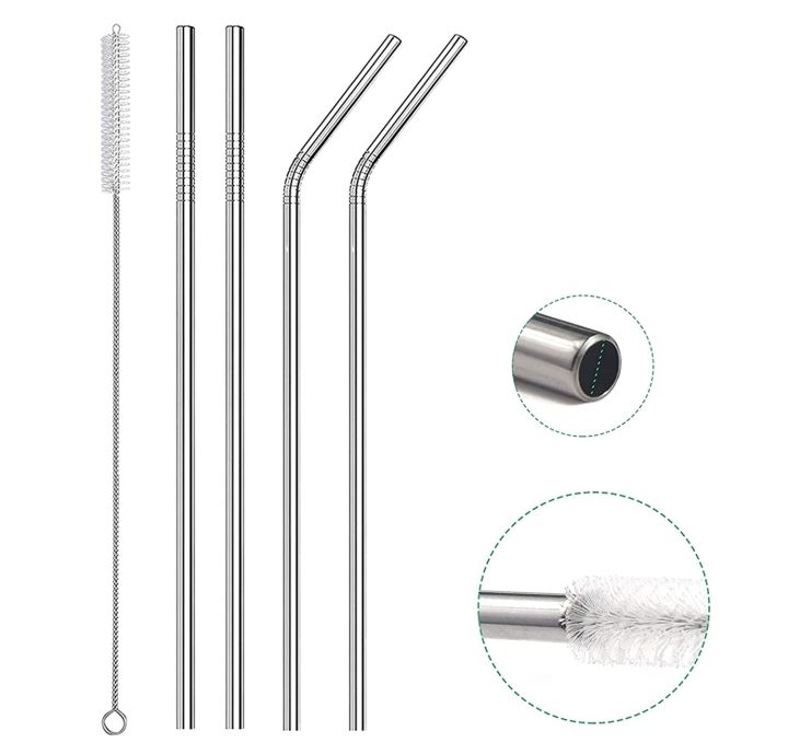 Straw%20-%20Stainless%20steel%20straw%20Pack%20of%205%20-%204%20Bent%20Stainless%20Steel%20Reusable%20Drinking%20Straws%20With%20Cleaning%20Brush%20Metal%20Straws%20-%20Image%205