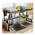 Kitchen Dish Rack Over Sink Dish Rack Durable Made Dish Drying Rack For Single Sink Compact & Durable-Kitchen Gadgets. 