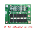 BMS 3S 40A 18650 BMS Lithium Battery Protection Enhanced Module 40A. 