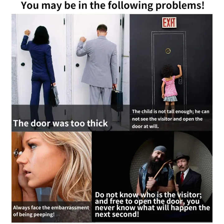 Danmini%20YB-43HD-MT%204.3%20inch%20Screen%203.0MP%20Security%20Camera%20Smart%20Doorbell%20-%20Image%206