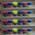 pack of 72 Jelly Clay / Jelly Clay Bucket / Super Slime Clay / Slime /Jelly Clay Slime Art # OFA-JCSB-Toy (72 Pcs). 